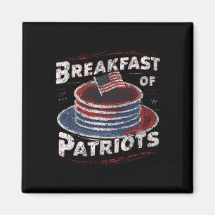 Frühstück von Patriots Pancake American Cake 4. Magnet