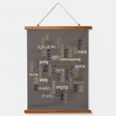 Frühstück Wandteppich Mit Holzrahmen (Vorderseite 2)