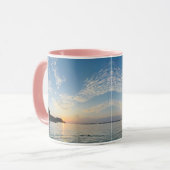 Frühstück Wein Funny Niedlich Trendy Quote Kaffee Tasse (Vorderseite Links)