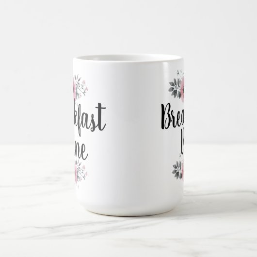 Frühstück Wein Kaffeetasse (Mittel)