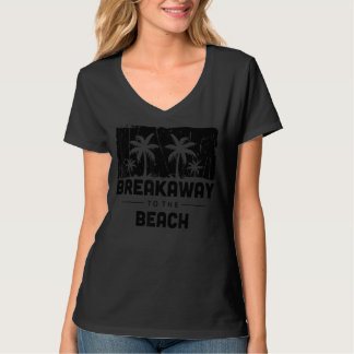 Frühstück zum Beach Caribbean Vacation Beach Su T-Shirt