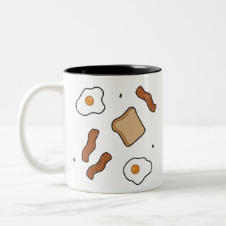 Frühstück Zweifarbige Tasse