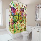 FRÜHSTÜCKE FARBEN FARBHAFTE NATUR DUSCHVORHANG (Beispiel)