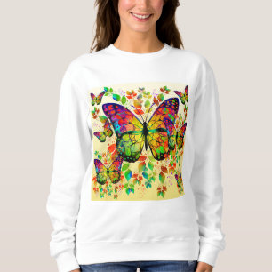 FRÜHSTÜCKE FARBEN FARBHAFTE NATUR SWEATSHIRT