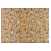 Frühstücks-Muster 2 Schneidebrett (Vorderseite)