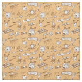 Frühstücks-Muster 2 Stoff (Muster)