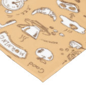 Frühstücks-Muster 2 Tischdecke (Schrägansicht)