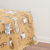 Frühstücks-Muster 2 Tischdecke (Beispiel)