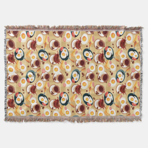 Frühstücks-Muster 3 Decke