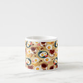 Frühstücks-Muster 3 Espressotasse (Vorderseite)