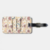 Frühstücks-Muster 3 Gepäckanhänger (Rückseite horizontal)