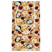 Frühstücks-Muster 3 Kleine Geschenktüte (Vorderseite)