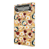 Frühstücks-Muster 3 Mini Klemmbrett (Gewinkelt2)