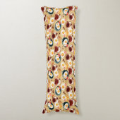 Frühstücks-Muster 3 Seitenschläferkissen (Vorderseite Vertikal)