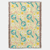 Frühstücks-Muster Decke (Vorderseite Vertikal)