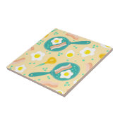 Frühstücks-Muster Fliese (Seite)