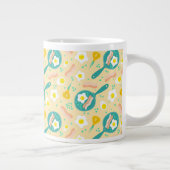 Frühstücks-Muster Jumbo-Tasse (Rechts)