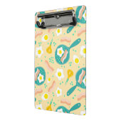 Frühstücks-Muster Mini Klemmbrett (Gewinkelt2)