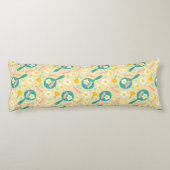 Frühstücks-Muster Seitenschläferkissen (Rückseite)