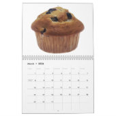 Frühstücks-Nahrungsmittelkalender Kalender (Mär 2026)