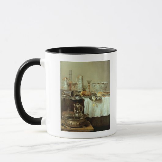 Frühstücks-Stillleben, 1638 Tasse (Links)