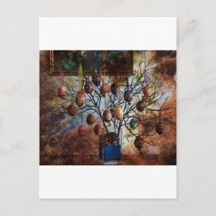 FRÜHSTÜCKSBÄUME POSTKARTE