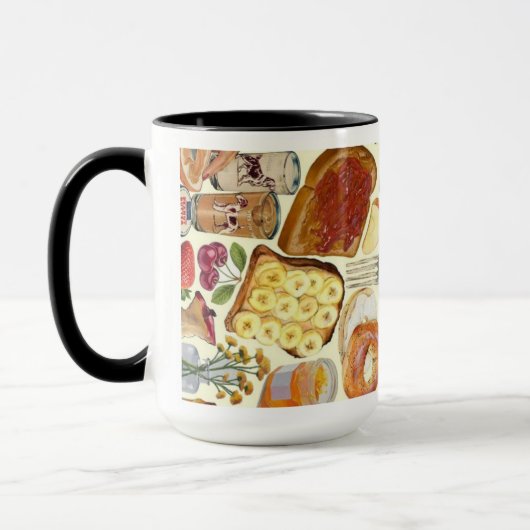 Frühstücksbecher Tasse (Links)