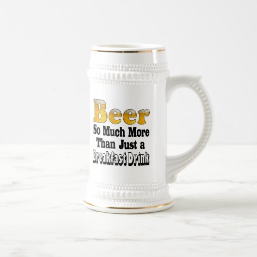 Frühstücksbier Bierglas (Rechts)