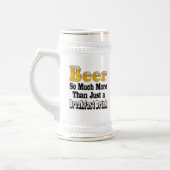 Frühstücksbier Bierglas (Links)
