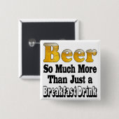 Frühstücksbier Button (Vorne & Hinten)