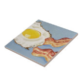 Frühstücksbild Bacon and Egg Fliese (Seite)