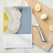Frühstücksbild Bacon and Egg Handtuch (Viertel Falte)