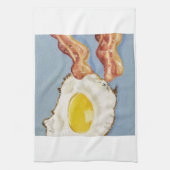 Frühstücksbild Bacon and Egg Handtuch (Vertikal)
