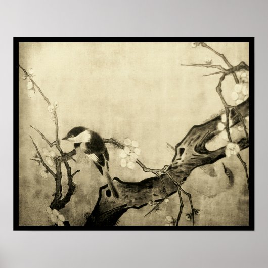 FRÜHSTÜCKSBIRD UND BLUME BAUM POSTER (Vorne)