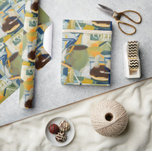 Frühstücksblende Geschenkpapier