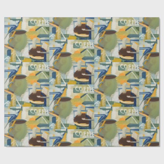 Frühstücksblende Geschenkpapier (Flach)