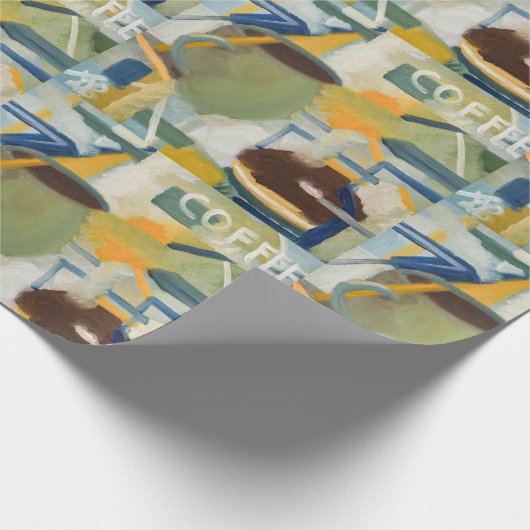 Frühstücksblende Geschenkpapier (Ecke)