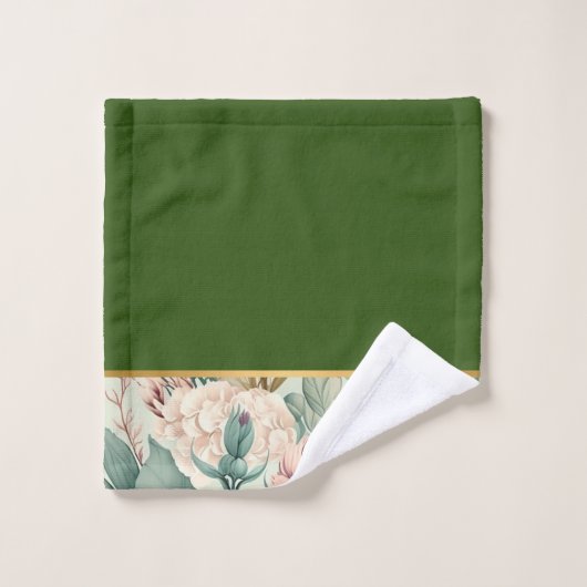 FRÜHSTÜCKSBLOOM GOLD BADEZIMMER TOWEL SET (Waschlappen)