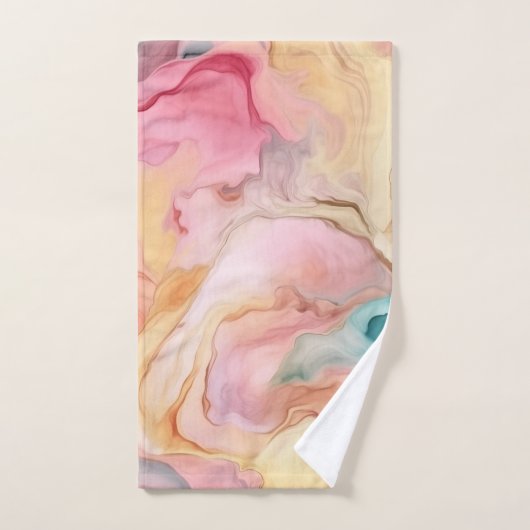 FRÜHSTÜCKSBLOOM MARMOR SCHWIMMBAD TOWEL SET (Handtuch)