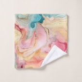 FRÜHSTÜCKSBLOOM MARMOR SCHWIMMBAD TOWEL SET (Waschlappen)