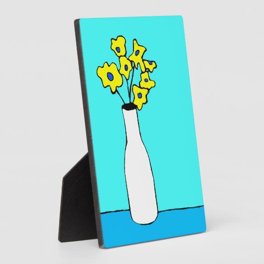 Frühstücksblumen Fotoplatte (Seite)