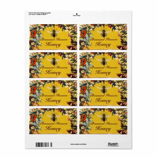 FRÜHSTÜCKSBLUMEN HONEY BIE, BEEKEEPER (Vorne)