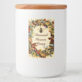 FRÜHSTÜCKSBLUMEN HONEY BIE, BEEKEEPER LEBENSMITTELETIKETT (Vorderseite)