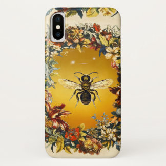 FRÜHSTÜCKSBLUMEN HONEY BIE / RINDFLEISCH iPhone X HÜLLE