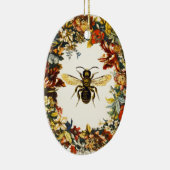 FRÜHSTÜCKSBLUMEN HONEY BIE / RINDFLEISCH KERAMIK ORNAMENT (Rechts)