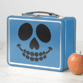 Frühstücksbox mit Lächeln. Metall Brotdose (Beispiel)