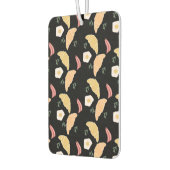 Frühstücksbüffet auf einem Croissant mit Schinken  Autolufterfrischer (Links)