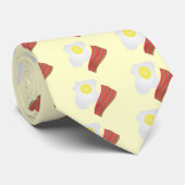 Frühstücksbüffet Bacon and Eggs Krawatte (Gerollt)