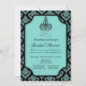 Frühstücksbuffet Brunch Bridal Dusche Einladung (Vorderseite)