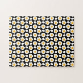 Frühstücksbüffet frittiertes Ei Liebhaber Daisy Bl Puzzle (Horizontal)
